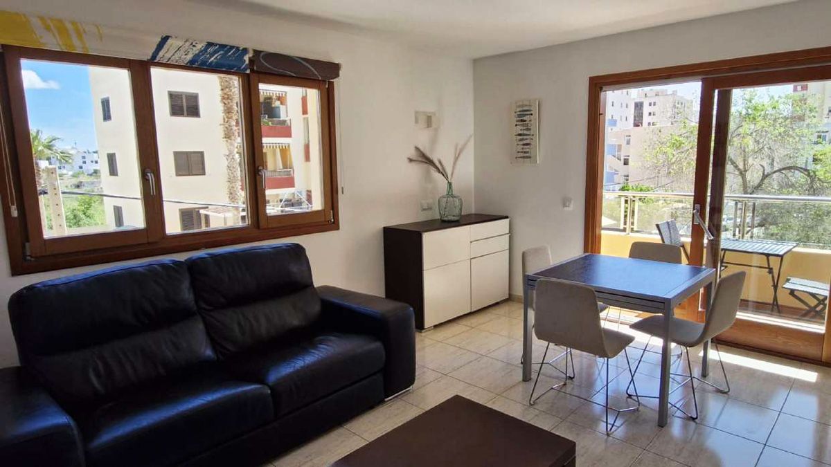 Sala d'estar de Pis en venda en Eivissa amb Aire condicionat, Calefacció i Terrassa