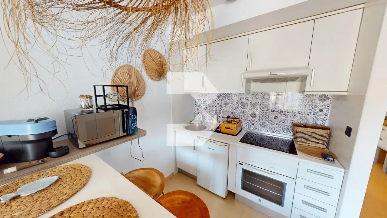 Cocina de Estudio en venta en Mutxamel con Aire acondicionado, Amueblado y Piscina comunitaria