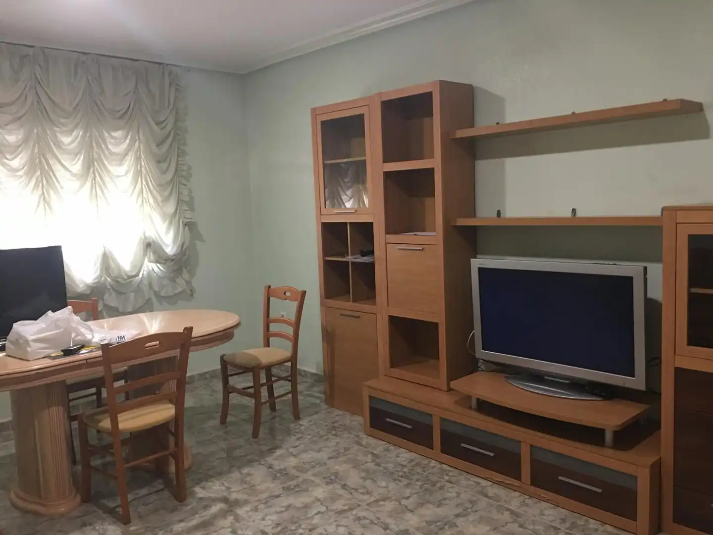 Wohnzimmer von Einfamilien-Reihenhaus zum Verkauf in Torre-Pacheco mit Klimaanlage, Heizung und Möbliert
