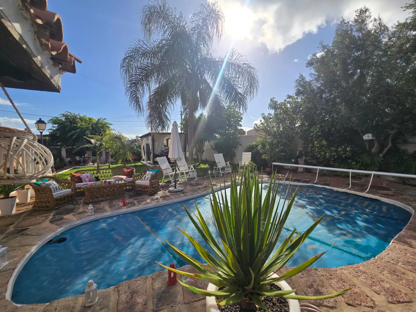 Piscina de Casa o xalet en venda en Arona amb Aire condicionat, Jardí privat i Parquet