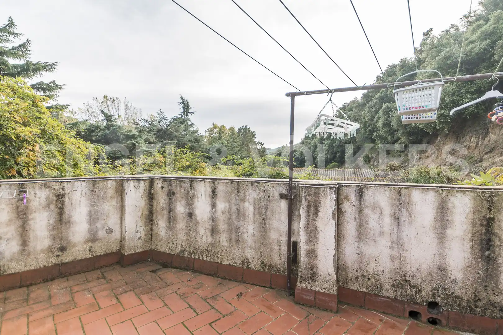 Terraza de Finca rústica en venta en Sant Cebrià de Vallalta con Calefacción, Jardín privado y Terraza