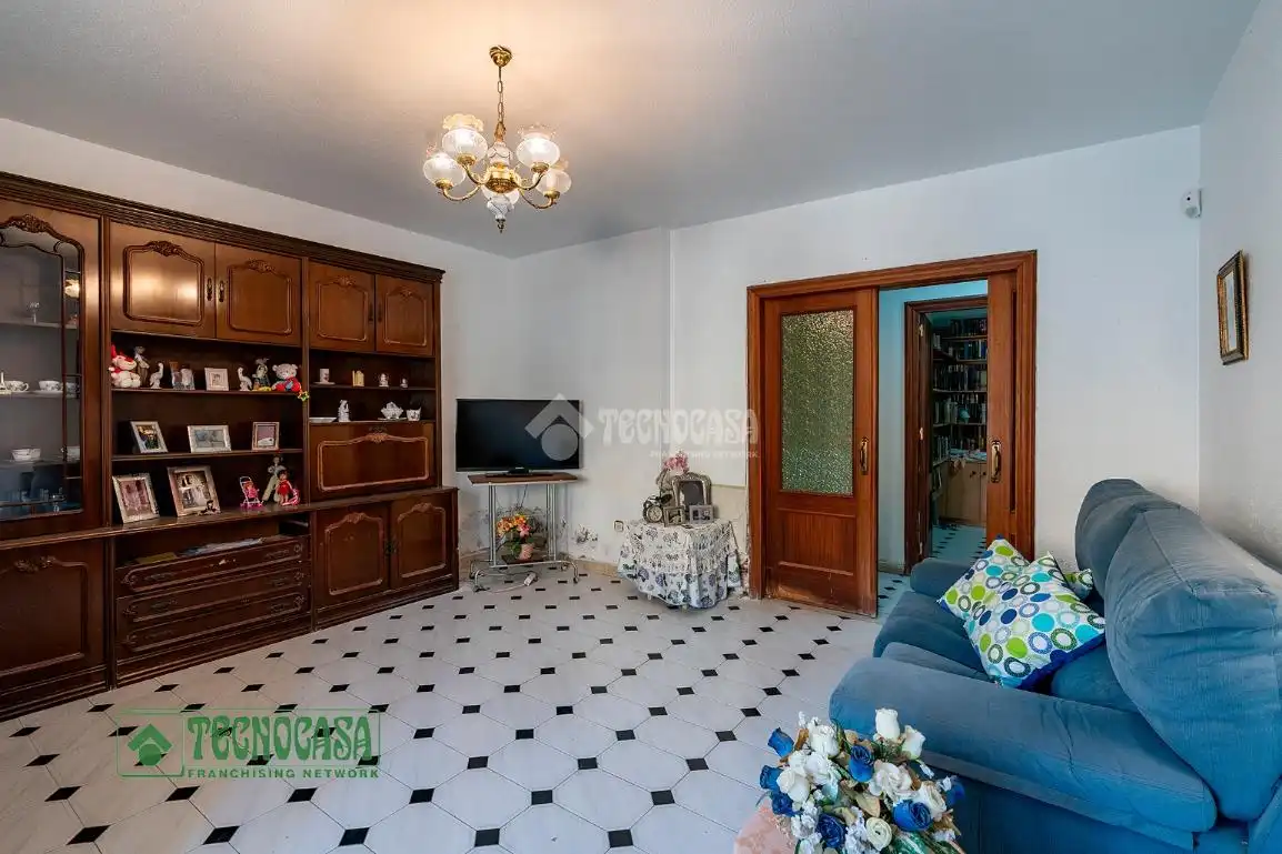 Sala d'estar de Casa adosada en venda en El Ejido