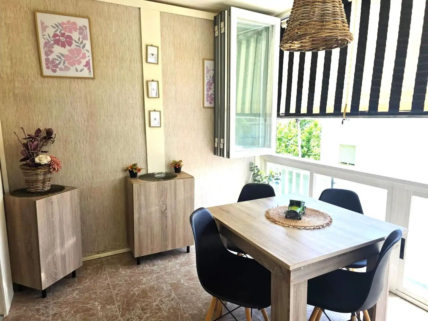Terrasse von Wohnung zur Miete in Salou mit Klimaanlage und Terrasse
