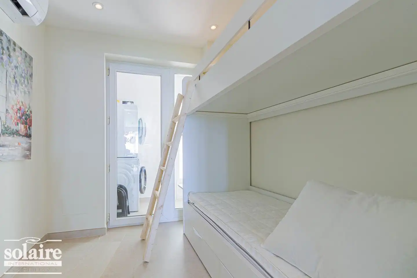 Dormitori de Apartament de lloguer en Altea amb Aire condicionat, Jardí privat i Terrassa