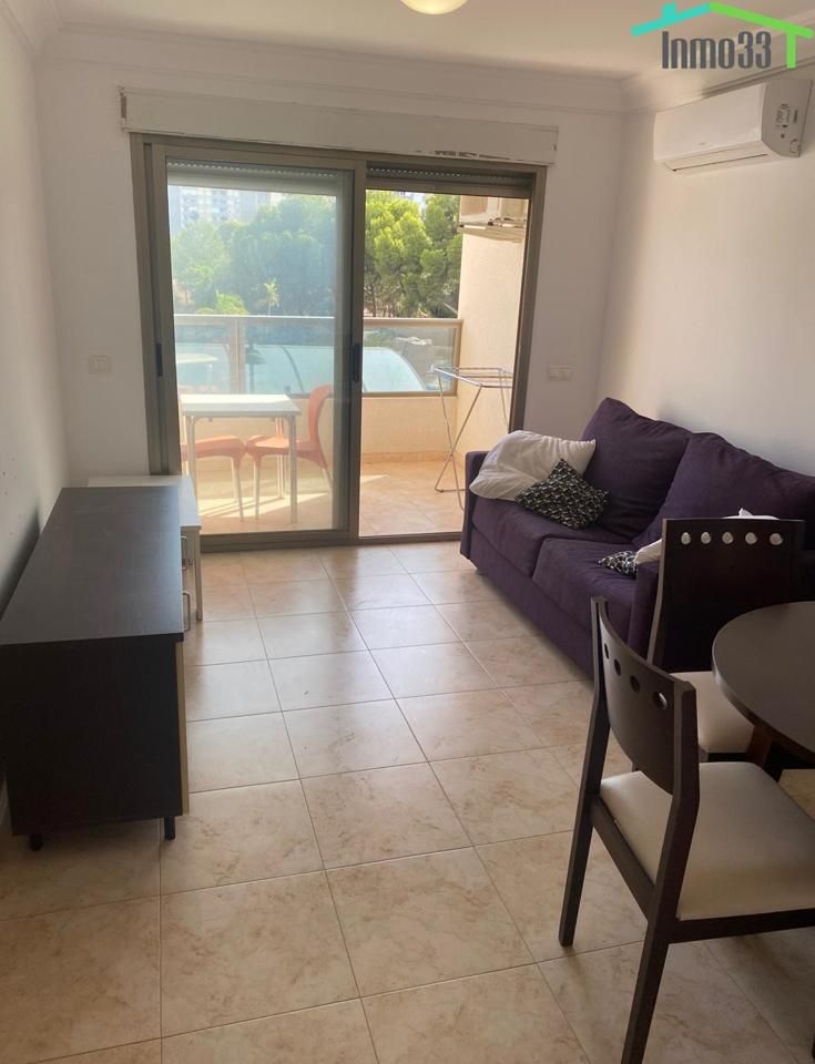 Living room of Flat for sale in Villajoyosa / La Vila Joiosa  with Air Conditioner and Terrace