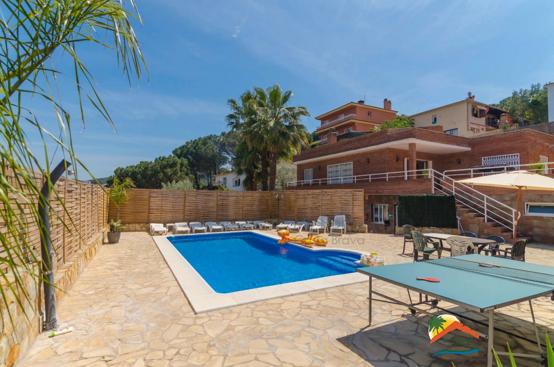 Jardí de Casa o xalet en venda en Lloret de Mar amb Calefacció, Jardí privat i Terrassa