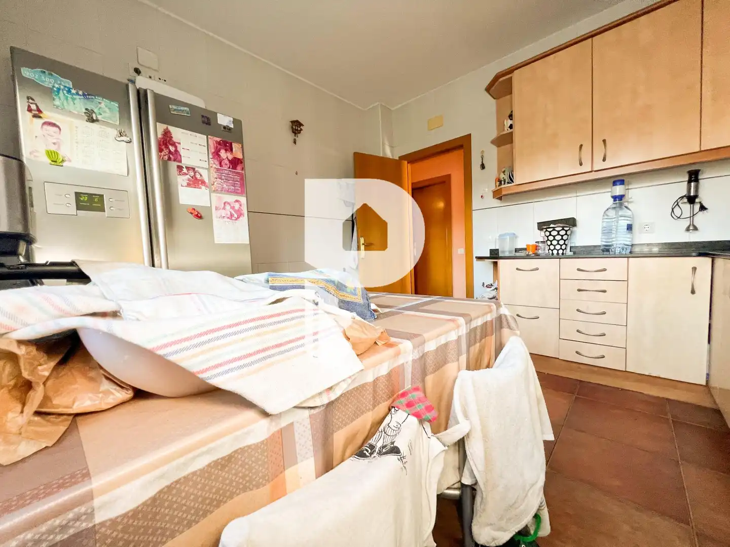 Cuina de Casa o xalet en venda en Vallirana amb Aire condicionat, Calefacció i Jardí privat