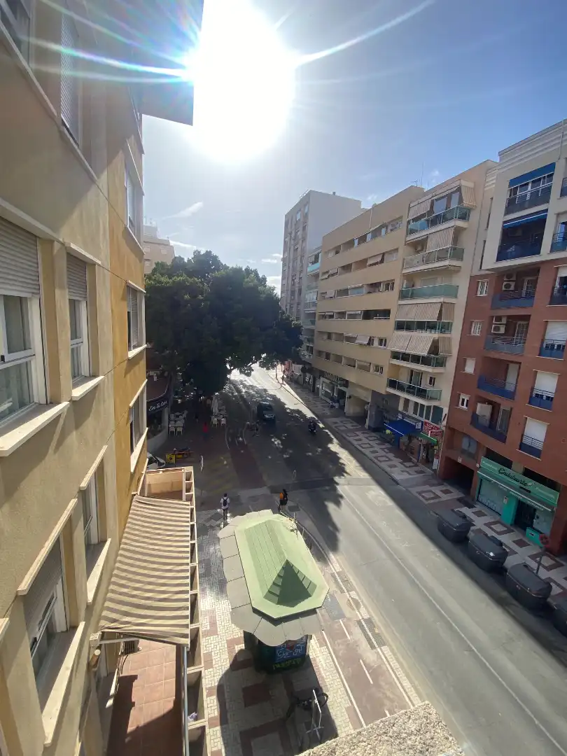 Exterior view of Apartments for rent in Málaga  with Air Conditioner, Terrace and Furnished