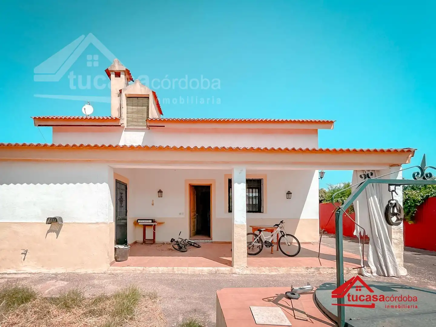 Vista exterior de Finca rústica en venda en Córdoba amb Aire condicionat, Terrassa i Traster