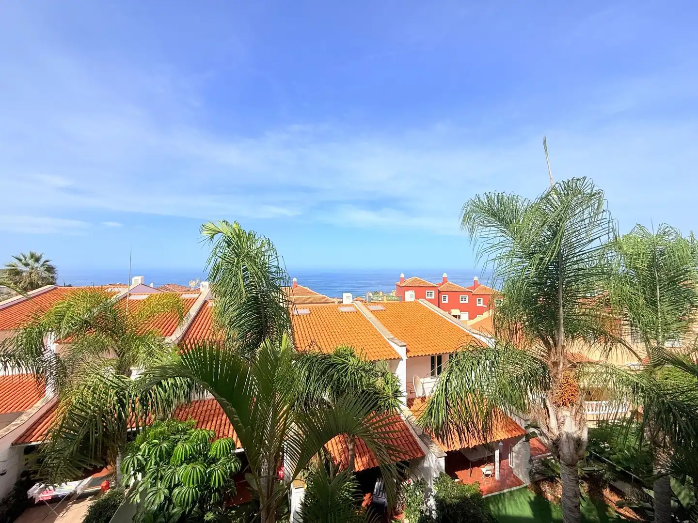 Außenansicht von Wohnungen zur Miete in Puerto de la Cruz mit Terrasse, Abstellraum und Möbliert