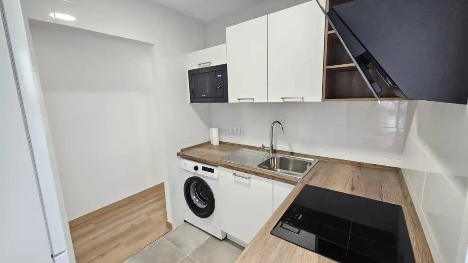 Küche von Wohnung zur Miete in Salamanca mit Heizung, Möbliert und Balkon