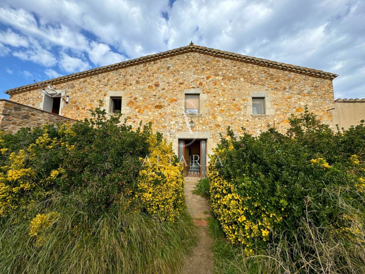 Exterior view of Country house for sale in Llagostera  with Heating, Private garden and Terrace