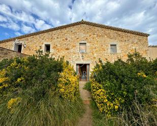 Exterior view of Country house for sale in Llagostera  with Heating, Private garden and Terrace