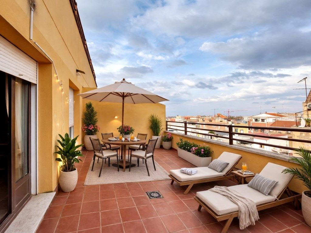 Terrasse von Dachboden zum Verkauf in Badajoz Capital