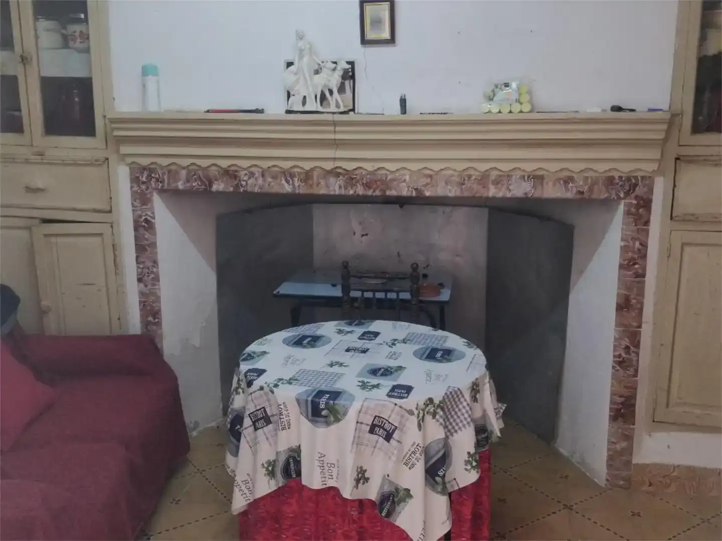 Sala d'estar de Casa adosada en venda en Munera