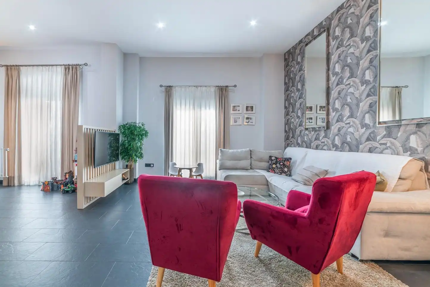 Sala d'estar de Dúplex en venda en Sanlúcar de Barrameda amb Aire condicionat, Terrassa i Traster