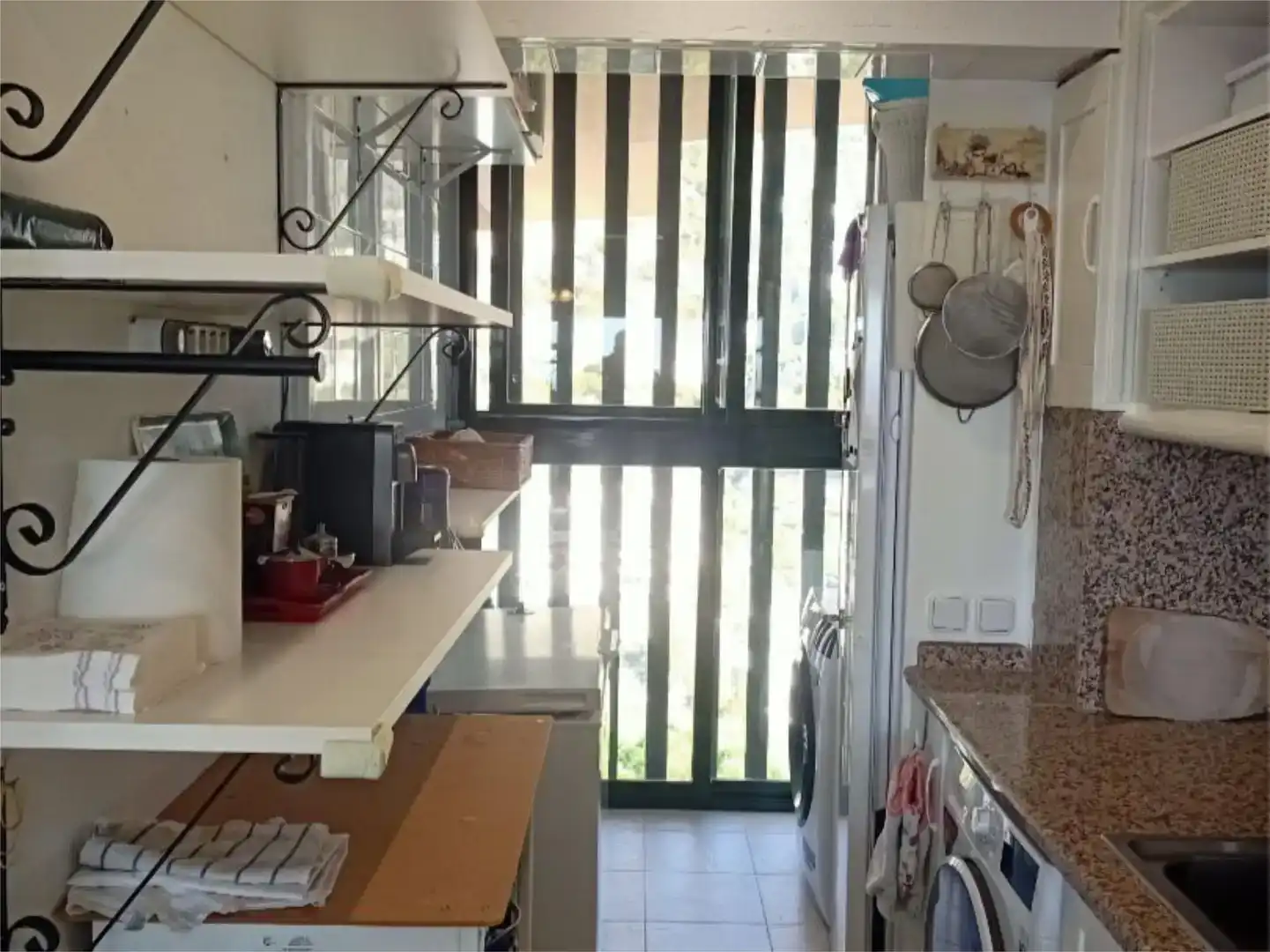 Küche von Dachboden zur Miete in Altea mit Klimaanlage, Schwimmbad und Balkon