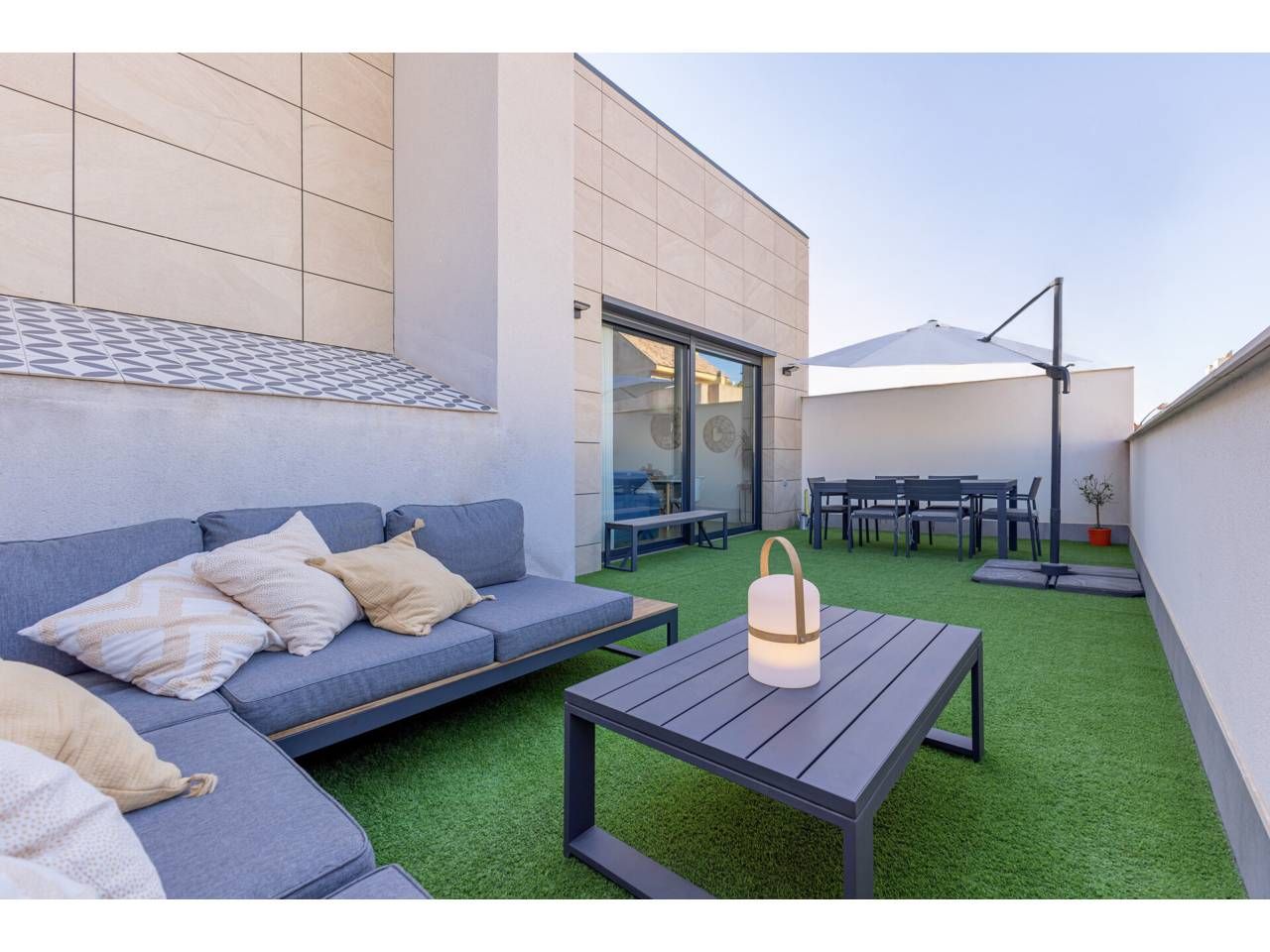 Terrace of Attic for sale in  Valencia Capital  with Air Conditioner, Heating and Parquet flooring