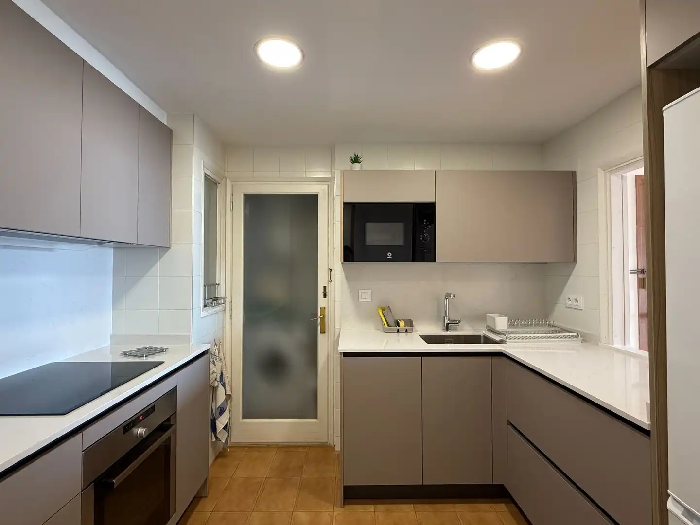 Cocina de Apartamento de alquiler en Calonge i Sant Antoni con Terraza y Amueblado