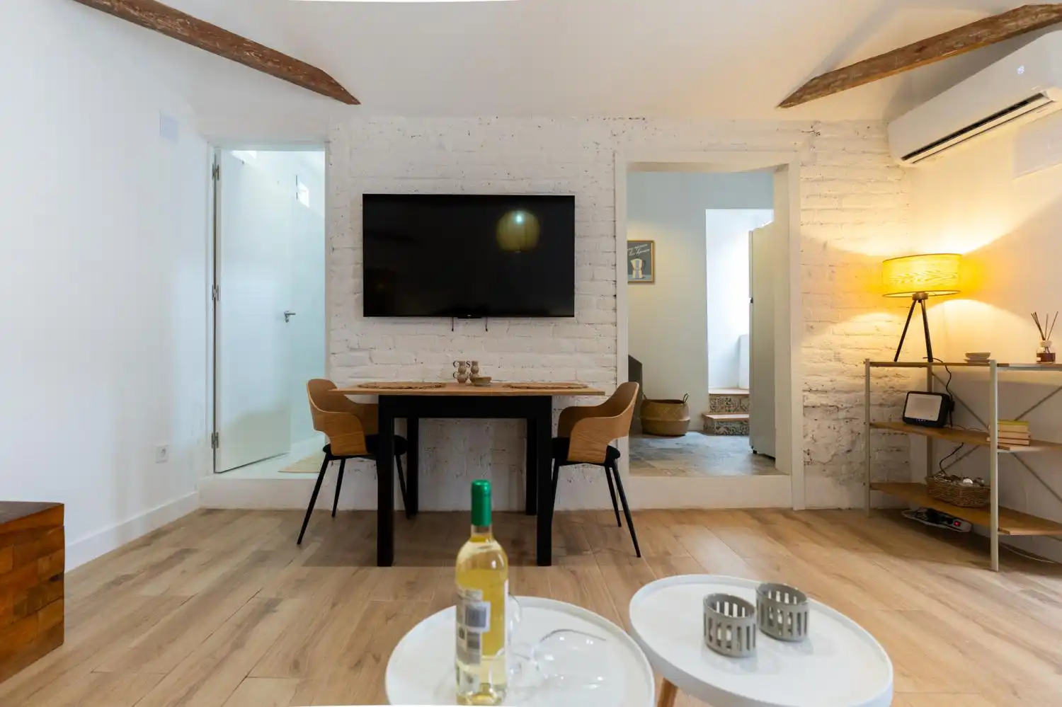 Sala d'estar de Finca rústica en venda en La Orotava amb Moblat