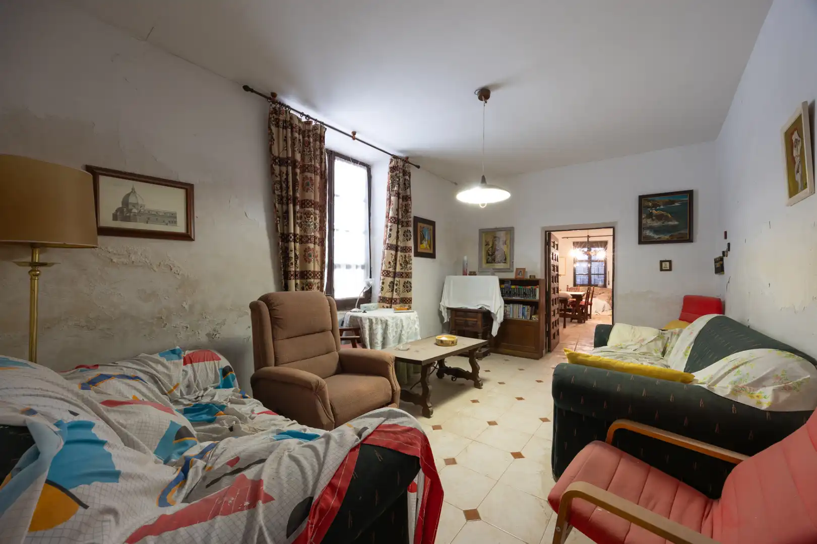 Sala de estar de Finca rústica en venta en Fuentidueña de Tajo