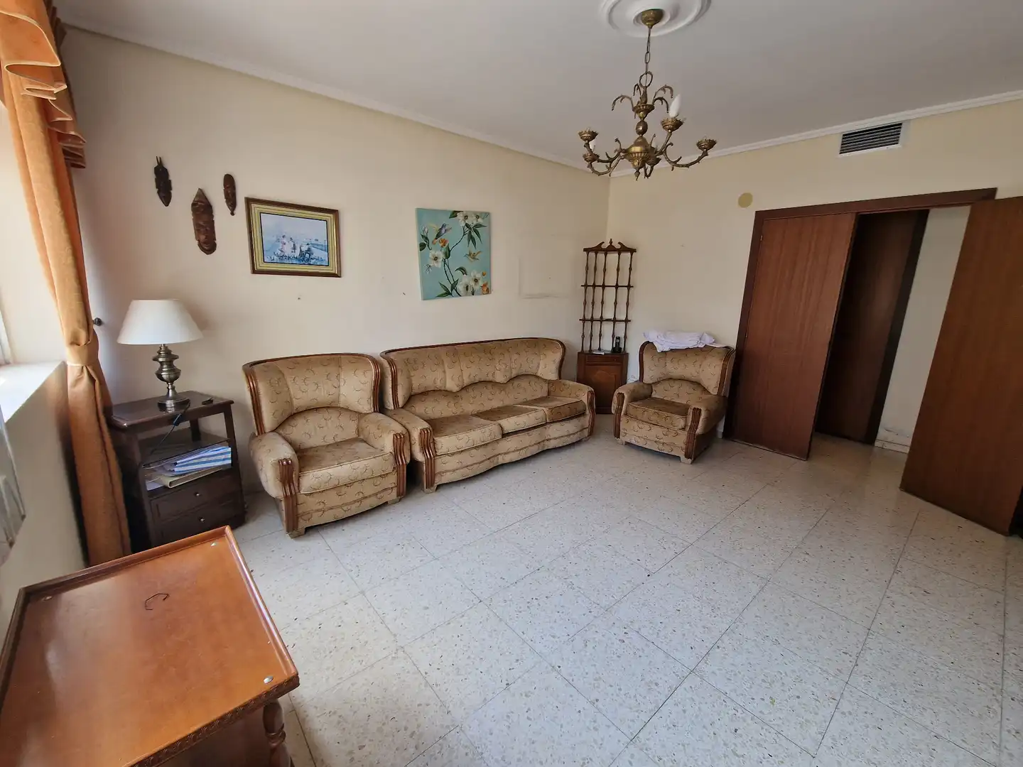 Wohnzimmer von Wohnung zum Verkauf in Ferrol mit Terrasse und Abstellraum