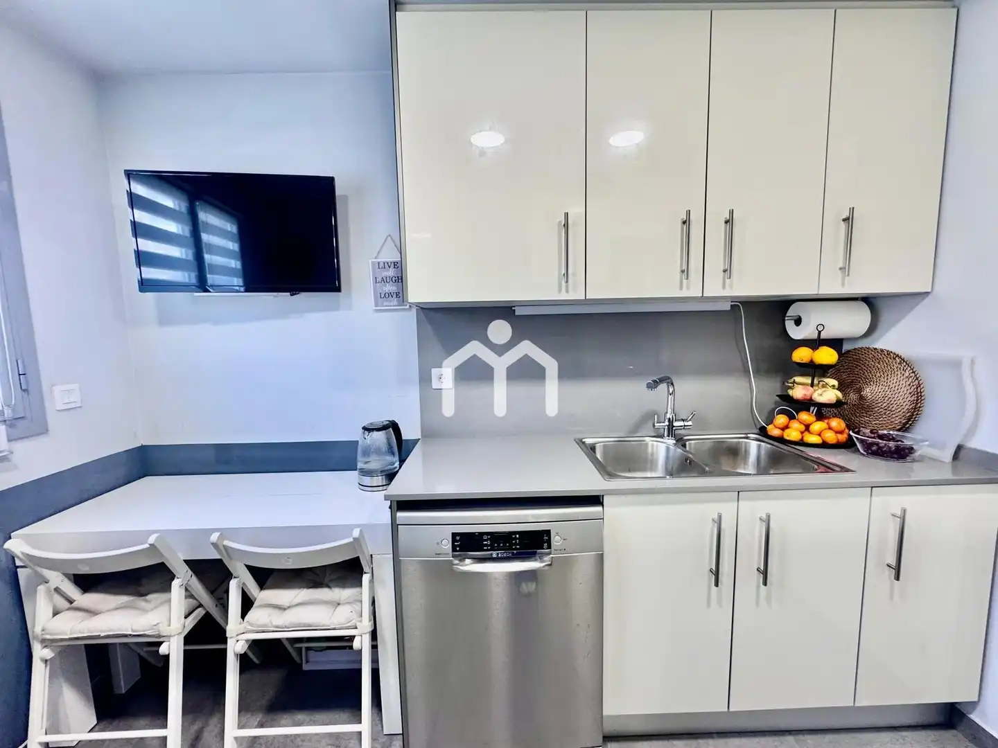 Cocina de Piso en venta en Badalona con Aire acondicionado, Calefacción y Terraza