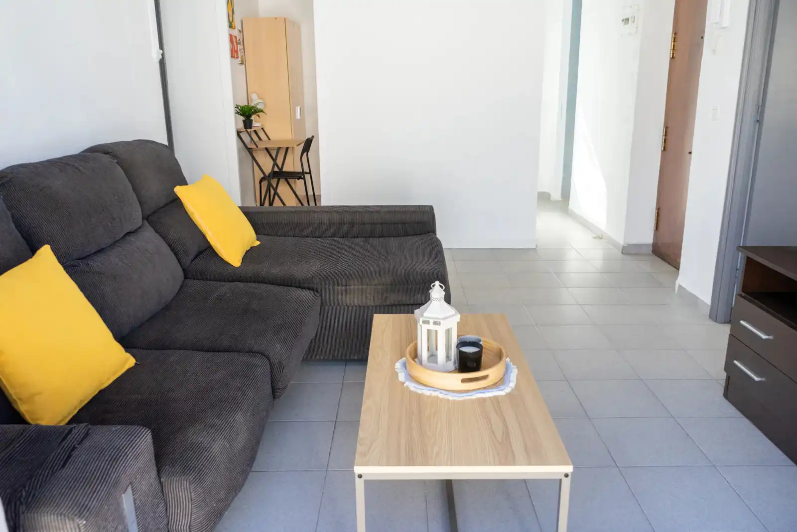 Living room of Flat for share in San Pablo - Santa Justa