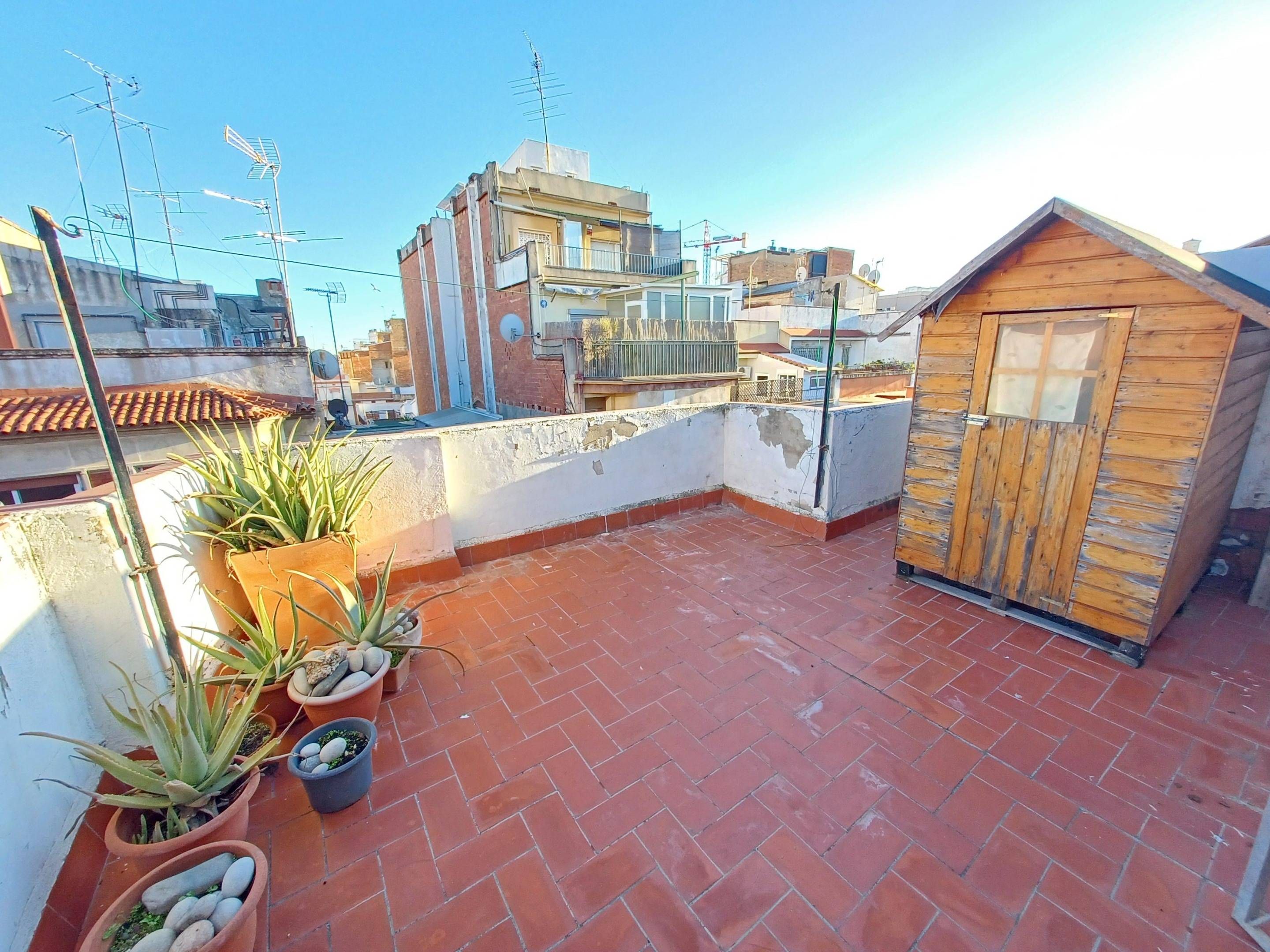 Terraza de Ático en venta en L'Hospitalet de Llobregat con Parquet y Terraza