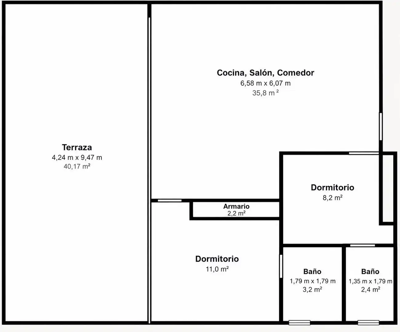 Penthouse mit Pool zum Verkauf in Carrer de Nunyo Sans, imagen 33
