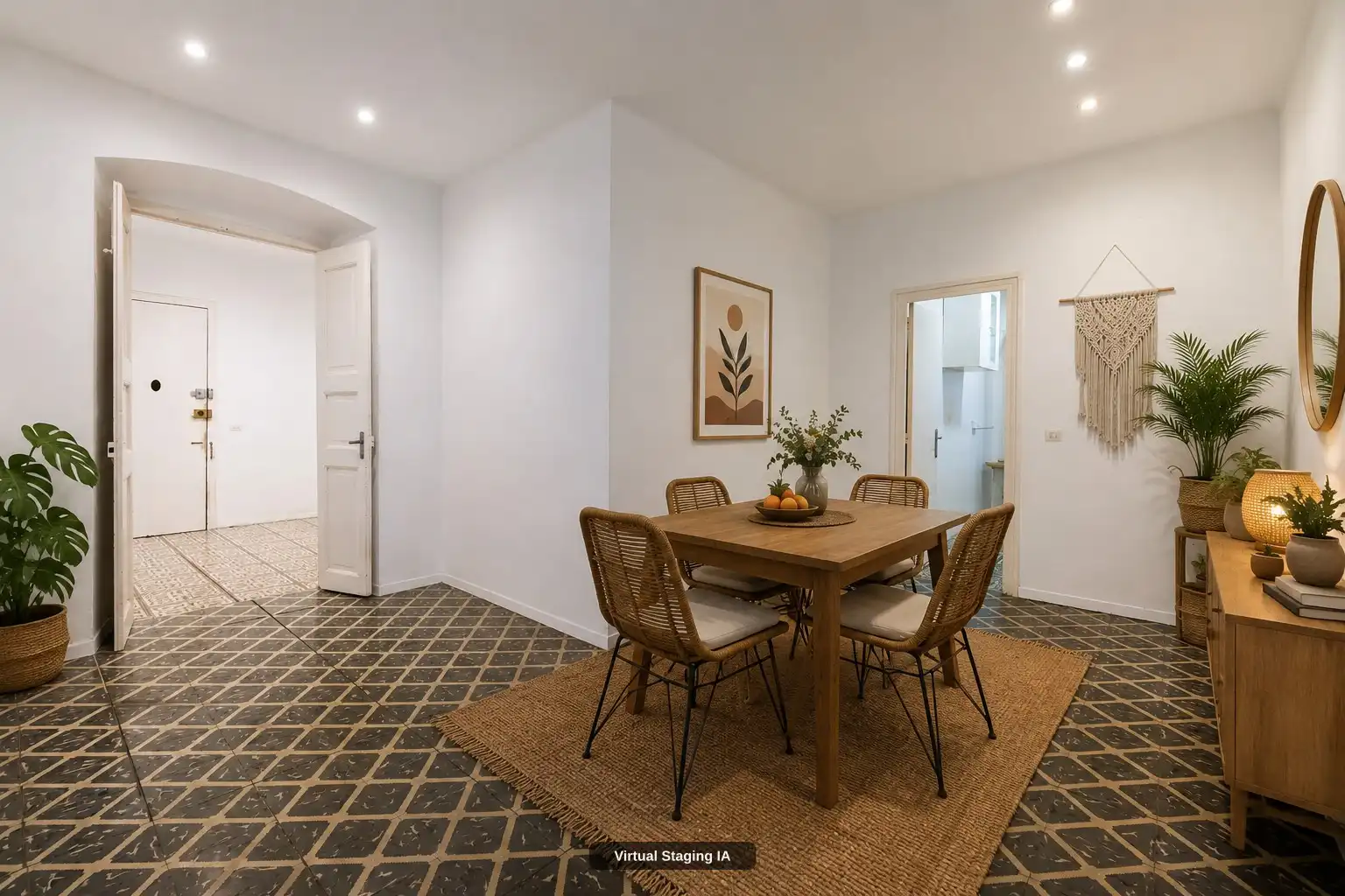 Comedor de Piso en venta en Figueres con Balcón, Internet y Alarma