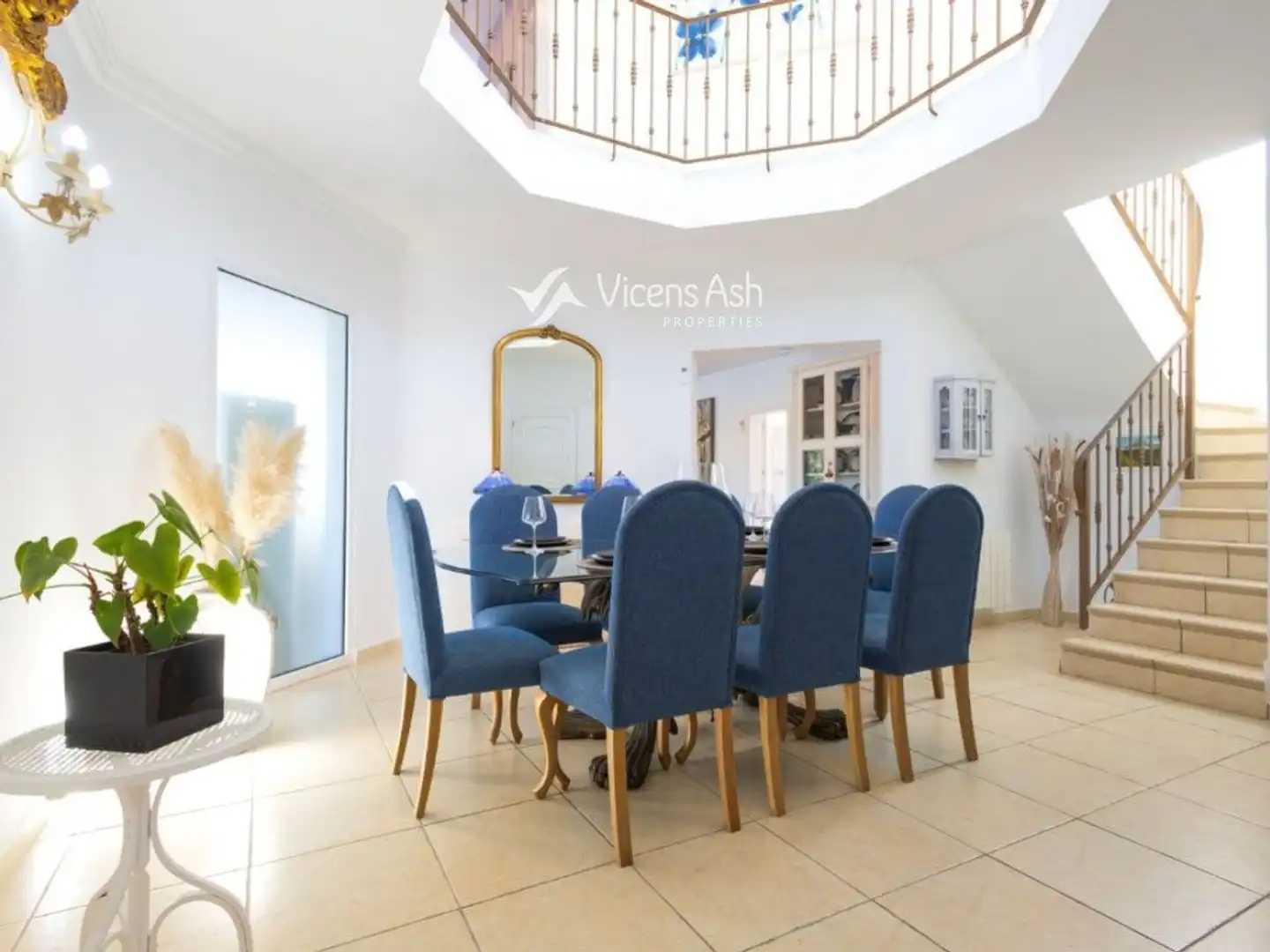 Dining room of Houses for sale in Jávea / Xàbia  with Air Conditioner, Terrace and Swimming Pool