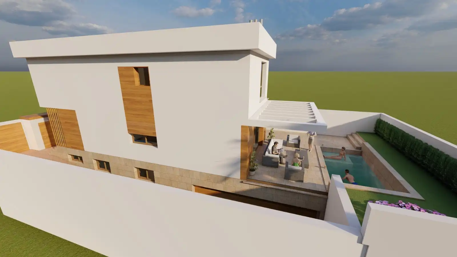 Piscina de Residencial en venda en Alhaurín de la Torre