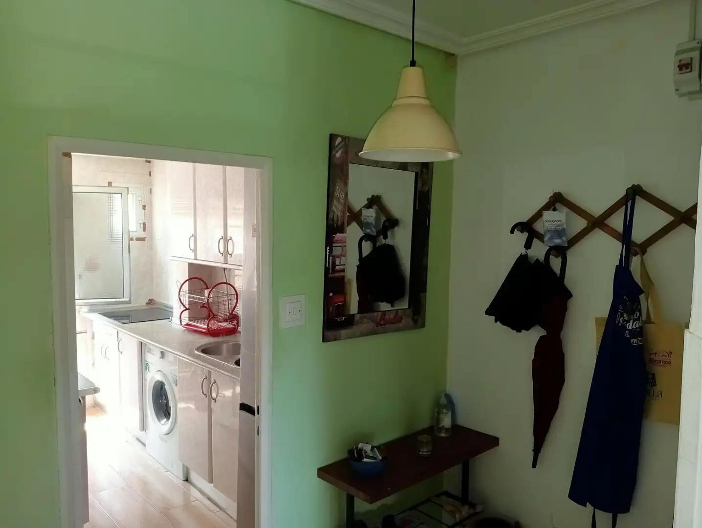 Küche von Wohnung zur Miete in Sevilla mit Klimaanlage und Möbliert