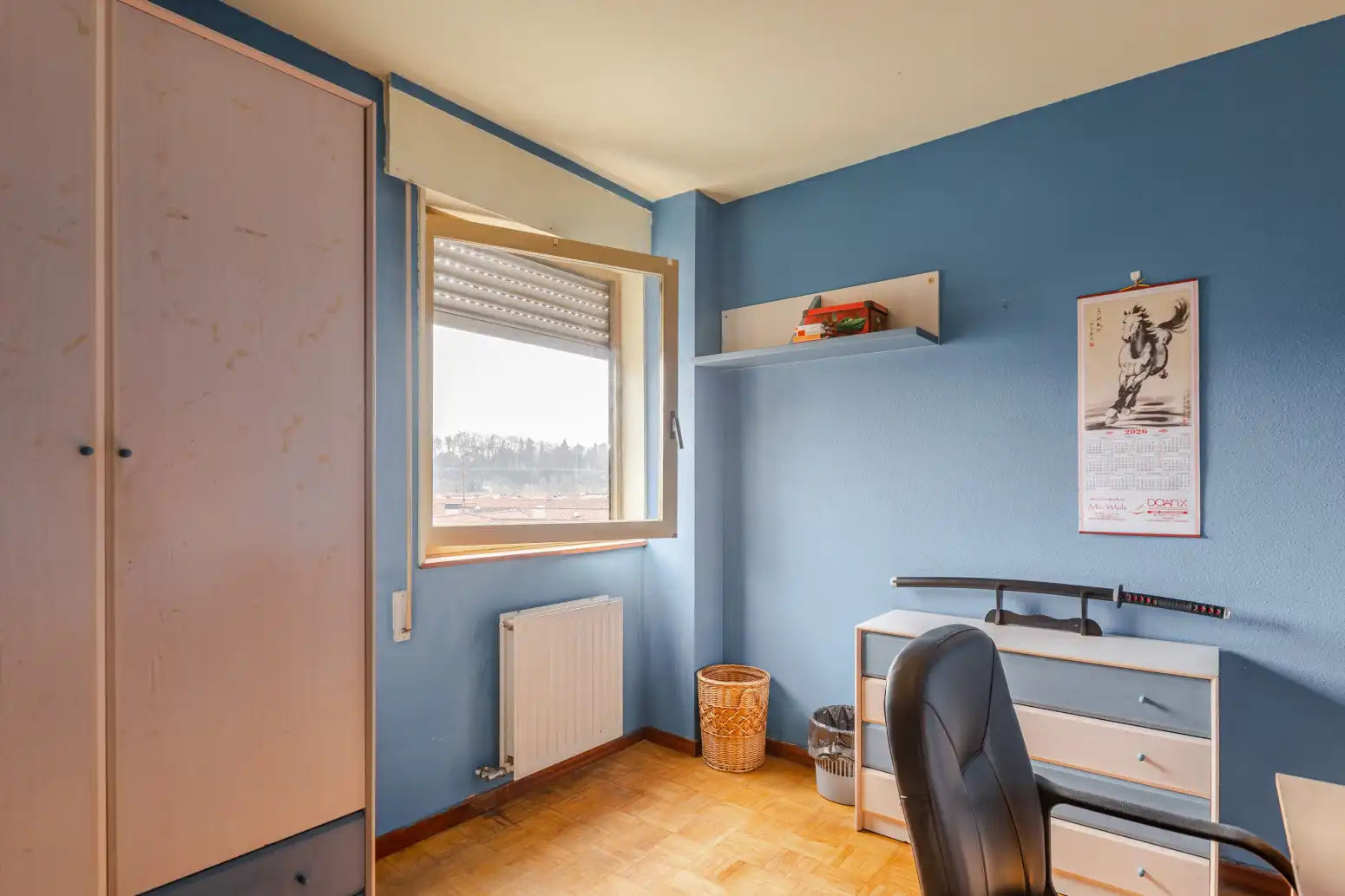 Bedroom of Flat for sale in  Pamplona / Iruña  with Heating and Parquet flooring