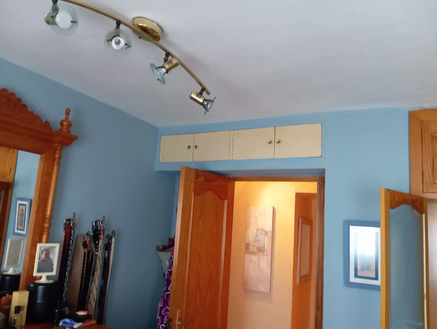 Bedroom of Flat for sale in Sevilla  with Air Conditioner, Private garden and Furnished