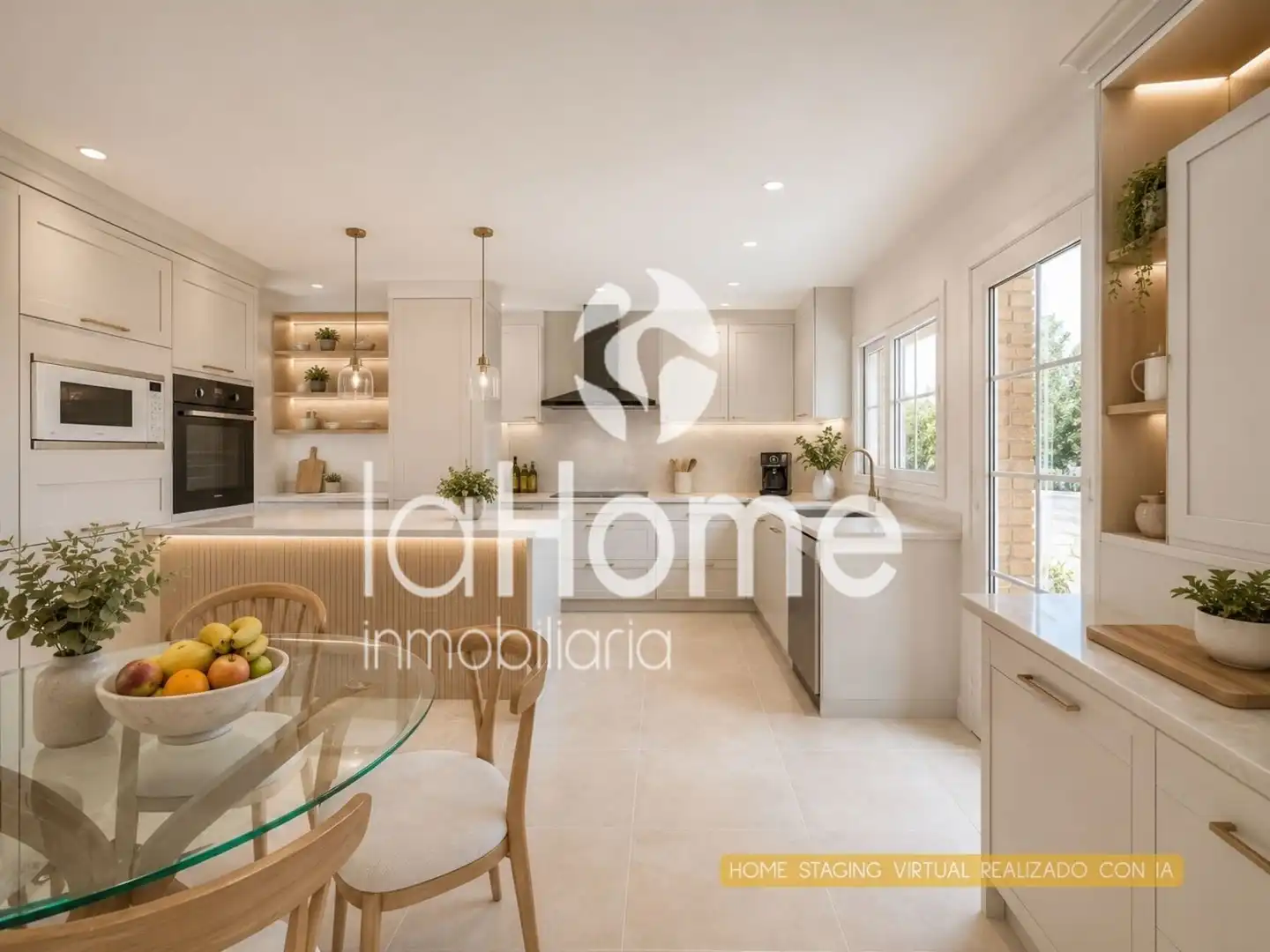 Cocina de Casa o chalet en venta en L'Eliana con Aire acondicionado, Calefacción y Jardín privado