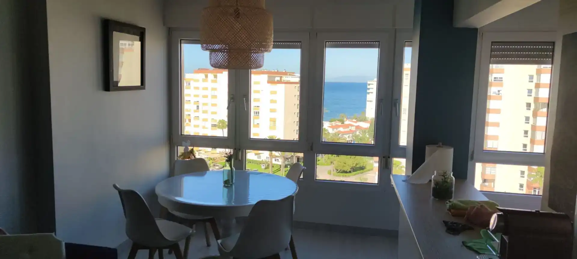 Dining room of Flat for sale in Torrox  with Air Conditioner, Swimming Pool and Balcony