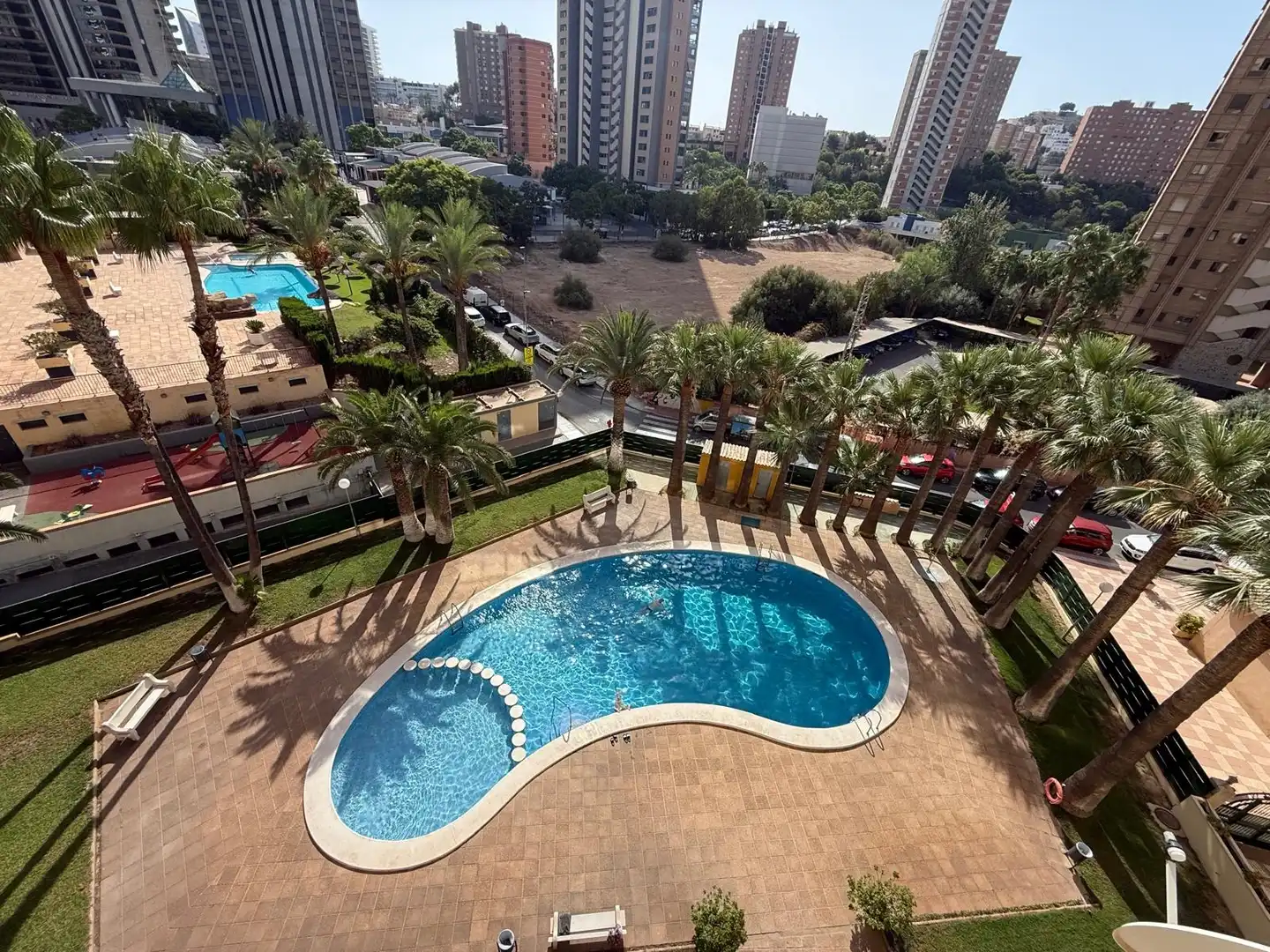 Swimming pool of Flat for sale in Finestrat  with Furnished and Balcony