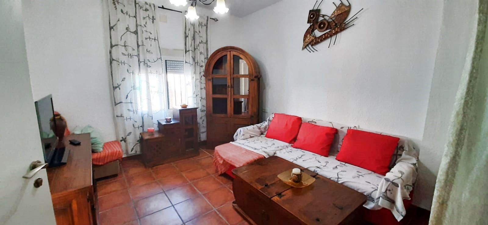 Sala de estar de Apartamento de alquiler en Málaga Capital con Aire acondicionado, Amueblado y Lavadora