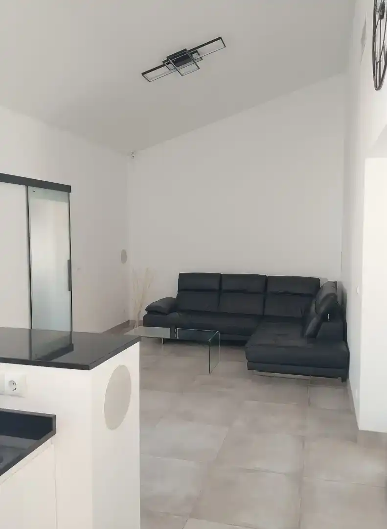 Sala d'estar de Casa o xalet en venda en San Javier amb Aire condicionat i Piscina