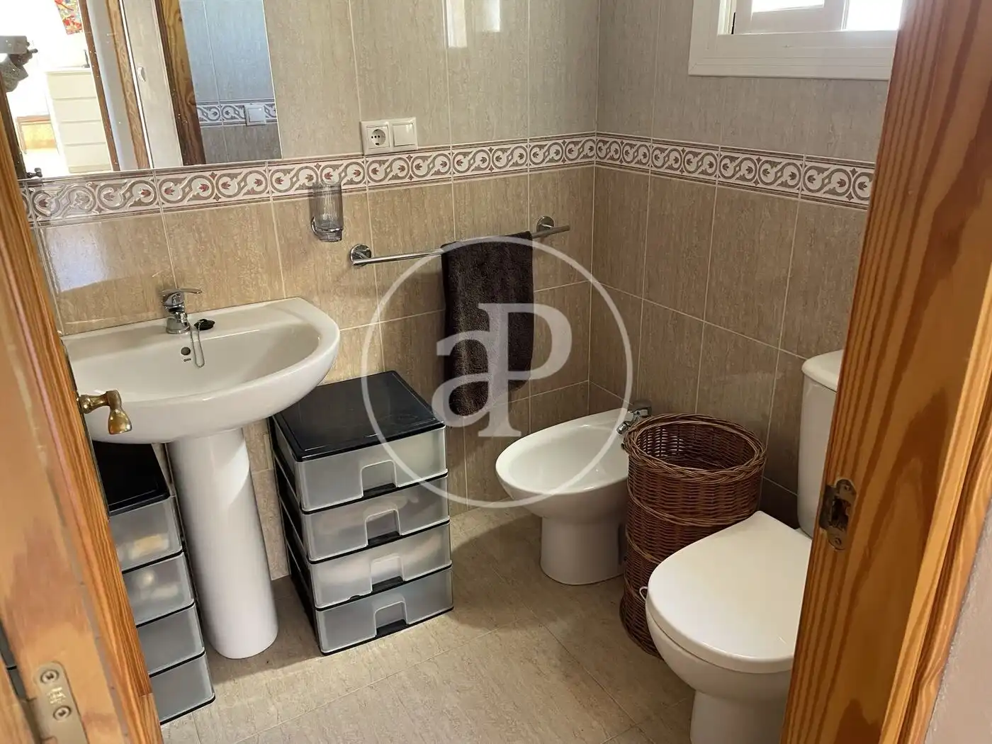 Bathroom of Duplexes for rent in Santa Pola  with Air Conditioner, Heating and Private garden