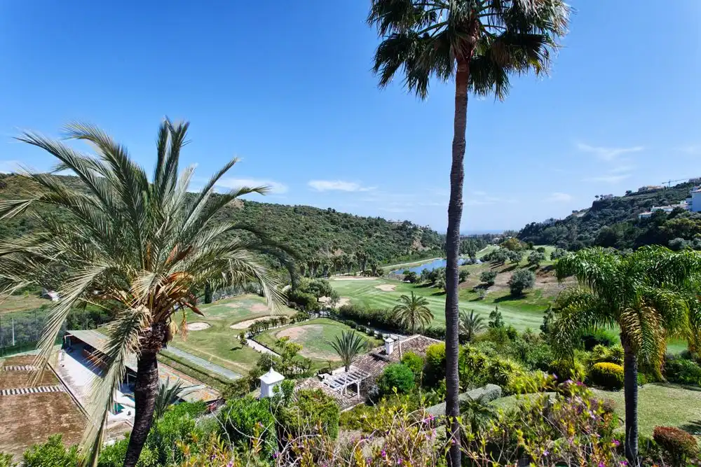 Jardín de Dúplex en venta en Benahavís