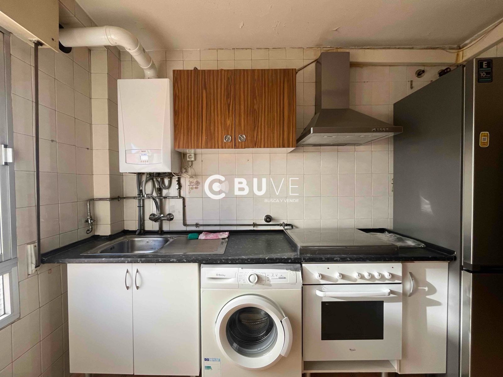 Kitchen of Flat for sale in León Capital   with Heating, Terrace and Storage room
