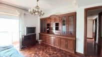 Living room of Flat for sale in Burgos Capital  with Heating, Parquet flooring and Terrace
