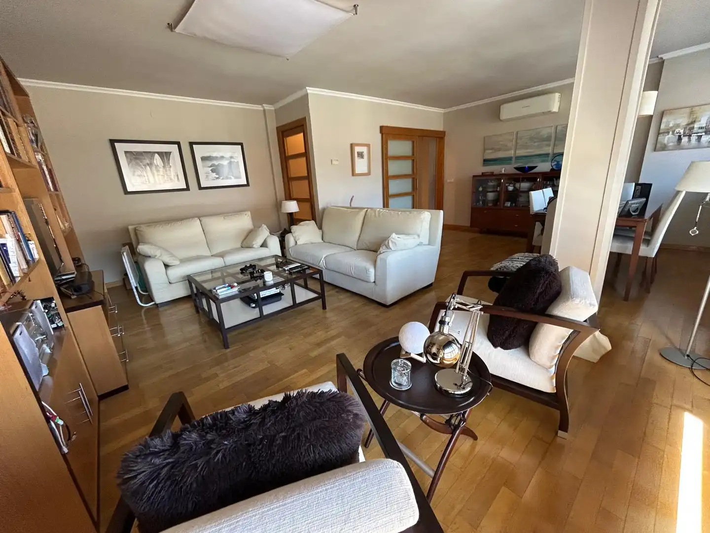 Sala de estar de Piso en venta en Ciudad Real con Aire acondicionado, Calefacción y Amueblado