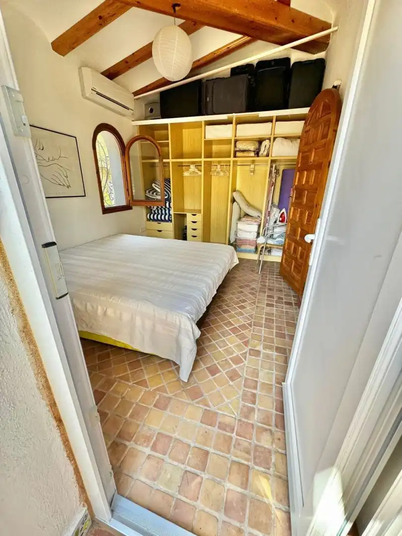 Bedroom of Houses for sale in Jávea / Xàbia  with Air Conditioner, Heating and Private garden