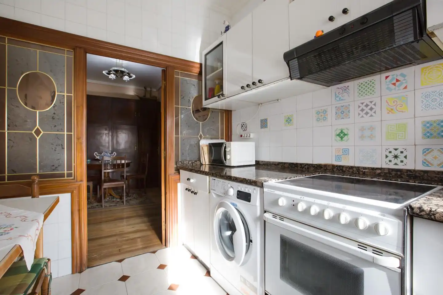 Cocina de Piso en venta en Barakaldo  con Terraza, Trastero y Amueblado
