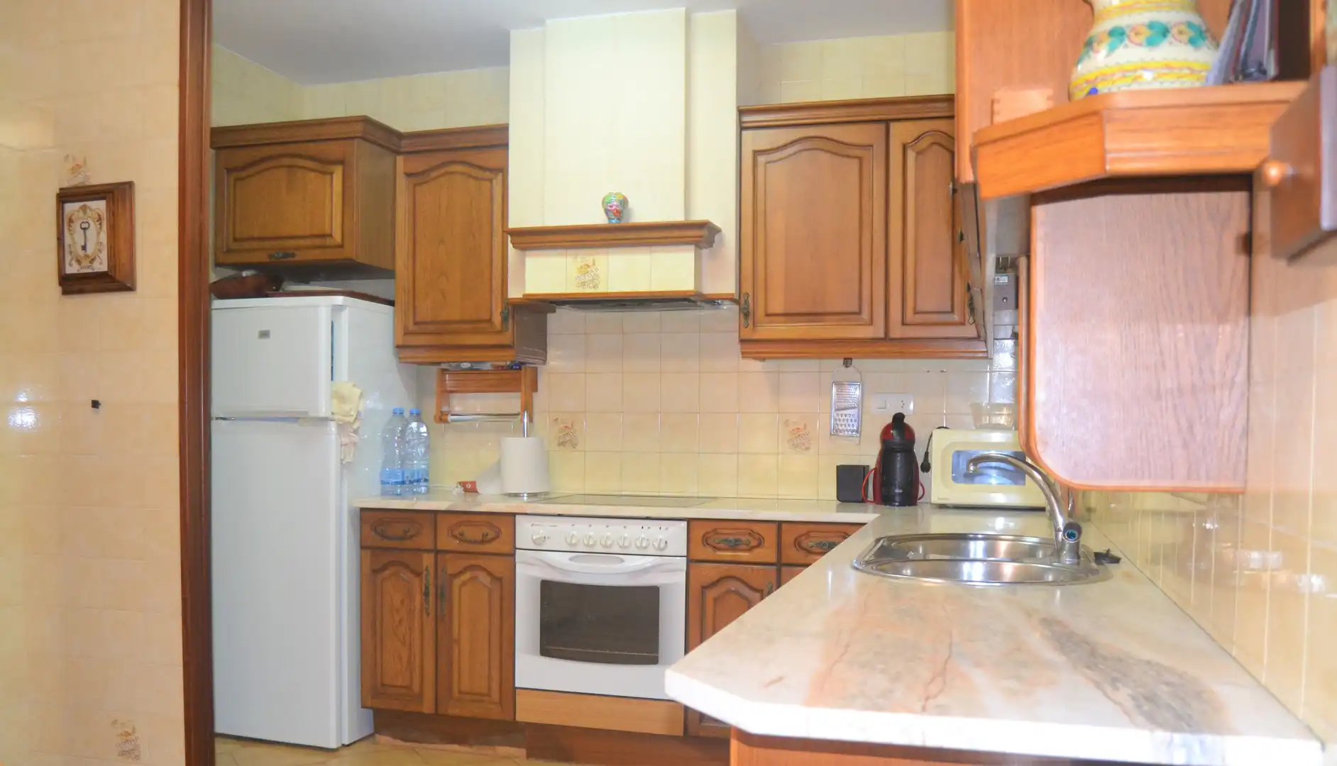 Cocina de Casa o chalet en venta en Albalatillo con Aire acondicionado, Jardín privado y Amueblado