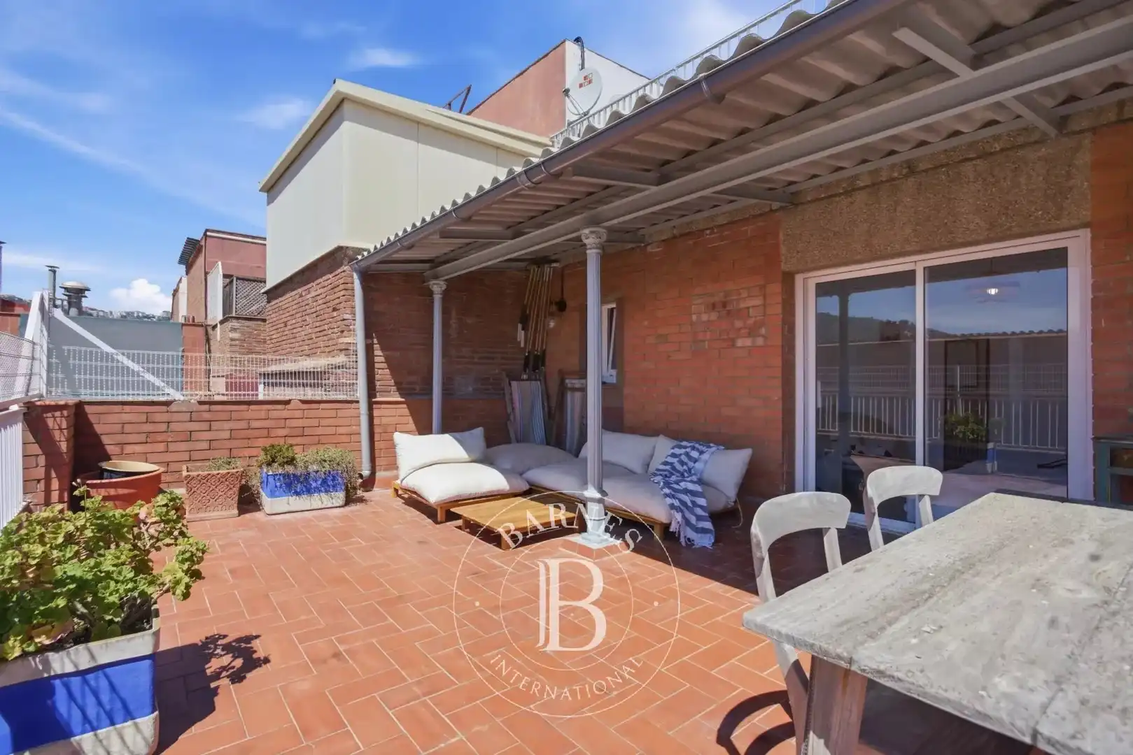 Terrasse von Dachboden zum Verkauf in Barcelona mit Klimaanlage, Heizung und Terrasse